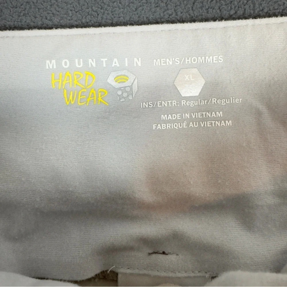 Mountain Hardwear Mens Size XL Nylon Convertible Hiking Outdoor Pants Beige - Picture 3 of 15